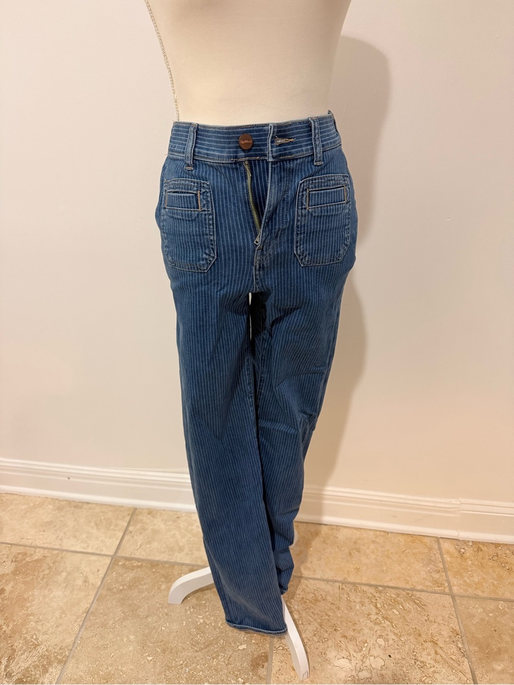 UpWest Navy Corduroy Straight-Leg Jeans